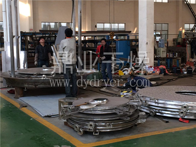 锂电池材料专用盘式干燥工程