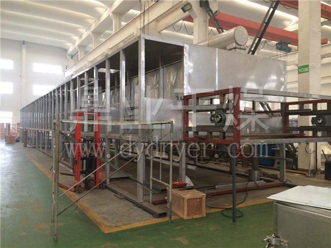 炉渣DW-1.6×12m单层带式干燥机