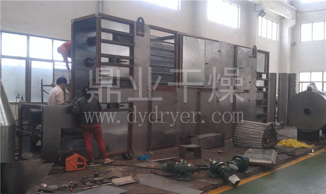 炉渣DW-1.6×12m单层带式干燥机